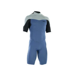 ION Mens Element 2/2mm Short Sleeve Back Zip Shorty Wetsuit 2024
