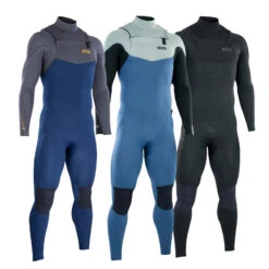 ION Mens Element Wetsuit 3/2 Front Zip 2024