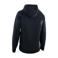 ION Mens Neo Hoody 2023 -Kitesurfing Shop 2023 Mens Hoody 48232 4106 BlackBlue Gradient INSIDE OUT BLACK Back 1