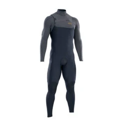 ION Mens Seek Amp 4/3 Front Zip 2024 -Kitesurfing Shop 2023 Seek Amp FZ 48232 4466 900 Black Front 1