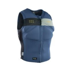 ION Vector Vest Amp Front Zip 2023/24 -Kitesurfing Shop 2023 Vector Vest Amp 48222 4164 Cascade Blue Front