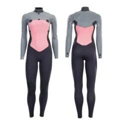 ION Element Womens 3/2 Front Zip Wetsuit 2023. -Kitesurfing Shop 2023 Wmns Element FZ 48233 4542 inside frontback 1
