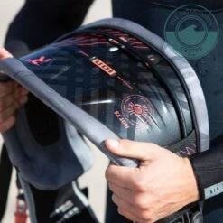 ION Riot Team Mens Harness -Kitesurfing Shop 212 Marble Black lifestyle shot