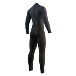 Mystic Majestic 5/4mm Mens Back Zip Wetsuit -Kitesurfing Shop 410 Navy Majestic BZ wetsuit back view