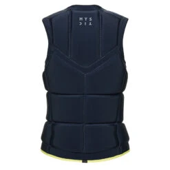 Mystic Dazzled Womens Impact Vest (Foil/Wake) -Kitesurfing Shop 449 Night Blue Dazzled Wake Impact Vest Back View