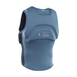 ION Vector Vest Amp FZ (Front Zip) -Kitesurfing Shop 48212 4164 Vector Vest Amp 2021 Steel Blue back
