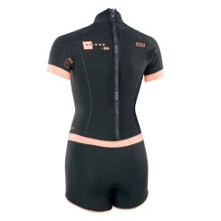 ION Amaze Womens Shorty SS (Short Sleeve) 2.5mm BZ (Back Zip) 2022 7 ION Amaze Womens Shorty SS (Short Sleeve) 2.5mm BZ (Back Zip) 2022 -Kitesurfing Shop 48223 4551 900 Black Back
