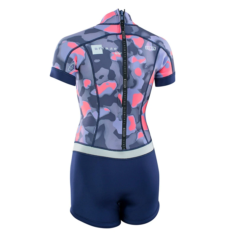 ION Amaze Womens Shorty SS (Short Sleeve) 2.5mm BZ (Back Zip) 2022 4 ION Amaze Womens Shorty SS (Short Sleeve) 2.5mm BZ (Back Zip) 2022 - Image 4
