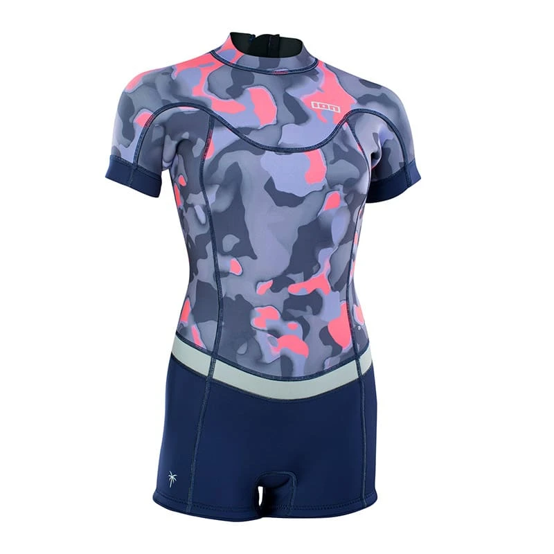 ION Amaze Womens Shorty SS (Short Sleeve) 2.5mm BZ (Back Zip) 2022 1 ION Amaze Womens Shorty SS (Short Sleeve) 2.5mm BZ (Back Zip) 2022