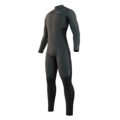 Mystic Majestic 5/4mm Mens Front Zip Wetsuit -Kitesurfing Shop 624 Cypress Green FZ front view