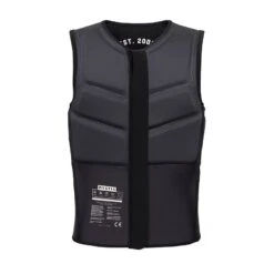 Mystic Star Impact Kite Vest Front Zip (Kite/WindSurf) -Kitesurfing Shop 900 Black Impact Vest Front Inside Lining View