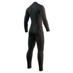 Mystic Majestic 4/3mm Mens Front Zip Wetsuit -Kitesurfing Shop 900 Black Majestic FZ back view 2