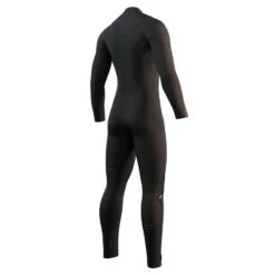 Mystic Majestic 5/4mm Mens Front Zip Wetsuit -Kitesurfing Shop 900 Black Majestic FZ back view