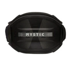 Mystic Stealth Mens Kitesurf/Windsurf Harness -Kitesurfing Shop 900 BlackGrey Stealth Shell View
