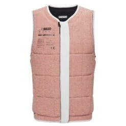 Mystic Renegade Impact Vest Front Zip Wake/WingFoil -Kitesurfing Shop 950 BlackWhite Renagade Wake Vest Inner Lining Front View