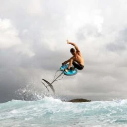 AK Phazer V2 Foil Board -Kitesurfing Shop AK Phazor V2 action shot