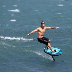 AK Phazer V2 Foil Board -Kitesurfing Shop AK Phazor V2 surf foiling shot