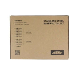 Axis Foils Screw/Bolt Set (Stainless Steel) With Toolbox -Kitesurfing Shop AXIS Stainless steel Toolset with Box 3
