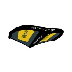 Airush FreeWing GO Wing -Kitesurfing Shop Airush FreeWing GO Grey Yellow FRONT 1