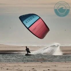 Airush One (One Strut) V2 Kite -Kitesurfing Shop Airush Progression One V2 RedTeal flying