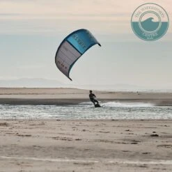 Airush One (One Strut) V2 Kite -Kitesurfing Shop Airush Progression One V2 SlateTeal in the sky