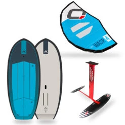 Kitesurfing Shop 20 2023 WingFoil Package β Ozone Wasp V2 Foil Wing, AK Phazer V3 Foil Board And Axis SES Foil Set