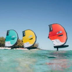 Ozone Fly V1 Foil Wing 2023 -Kitesurfing Shop All 3 colourways of the Fly V1 in action
