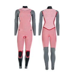 ION Amaze Core Womens 4/3 Back Zip 2024 -Kitesurfing Shop Amaze Core BZ Inside View FrontBack