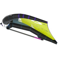 Duotone Slick Foil Wing 2024 -Kitesurfing Shop Duotone Slick 2024 Lime CO7 Side View
