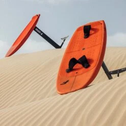 F-one Rocket Wing Carbon FoilBoard -Kitesurfing Shop F one Rocket W Carbon Foilboard 2022 on beach