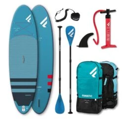 Fanatic 10′ 8″ Fly Air Pure Inflatable SUP Package BLUE