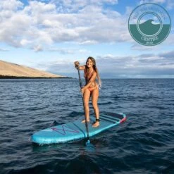 Fanatic 10′ 4″ Fly Air Pure Inflatable SUP Package BLUE -Kitesurfing Shop Fanatic Fly Air Pure Pic 1 2