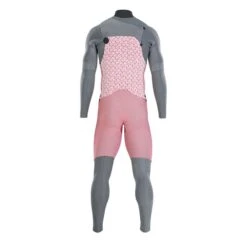 ION Mens Wetsuit Seek Core 4/3 FZ (Front Zip) 2022 -Kitesurfing Shop ION 2022 Seek Core FZ Inside Back