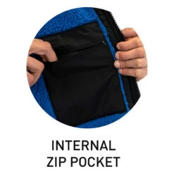 Surflogic Storm Robe LS (Long Sleeve) Unisex -Kitesurfing Shop Internal zip pocket SS Storm Robe