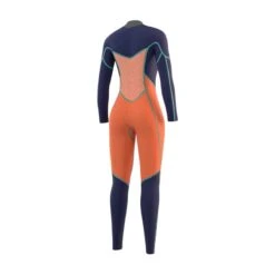 Mystic Jayde Womens 5/4 (Double Front Zip) Wetsuit -Kitesurfing Shop Jayde Back View inside lining FZ