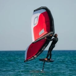 Ozone Lightforce Wing -Kitesurfing Shop LiteForce Red Riding Shot