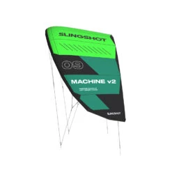 Slingshot Machine V2 Kite -Kitesurfing Shop Machine V2 Green Side profile