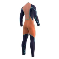Mystic Majestic 4/3mm Mens Back Zip Wetsuit -Kitesurfing Shop Majestic BZ wetsuit inside lining back view 1