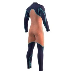 Mystic Majestic 3/2mm Mens Front Zip Wetsuit -Kitesurfing Shop Majestic FZ inside lining back view 1