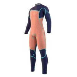 Mystic Majestic 3/2mm Mens Front Zip Wetsuit -Kitesurfing Shop Majestic FZ inside lining front view 1