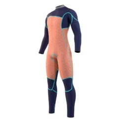 Mystic Majestic 5/4mm Mens Front Zip Wetsuit -Kitesurfing Shop Majestic FZ inside lining front view