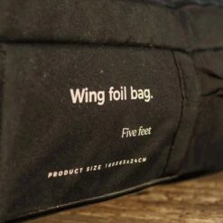Manera Wheeled WingFoil Board Travel Bag -Kitesurfing Shop Manera Wheeled Wing Foil Bag close up of specs
