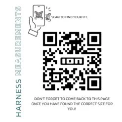 ION Riot Team Mens Kite Harness 2023 -Kitesurfing Shop Mens Harness QR Measurement Option 1