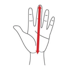 Mystic Supreme Glove 5mm Lobster 5 Mystic Supreme Glove 5mm Lobster -Kitesurfing Shop Mystic Glove size guide 1