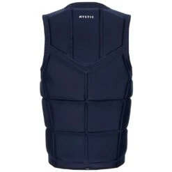 Mystic Brand Impact Vest Front Zip Wake/WingFoil 2024 -Kitesurfing Shop Mystic Brand Wake Wing Impact Vest 2024 Navy Back
