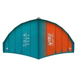 Kitesurfing Shop -Kitesurfing Shop Nitro OrangeTeal Top view