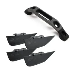 North Atmos PRO Kiteboard 2024 -Kitesurfing Shop North Fins and Handle 1