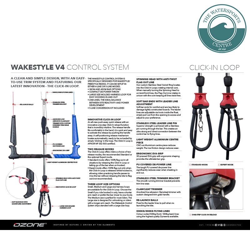 Ozone Wakestyle Bar V4 2021 2 Ozone Wakestyle Bar V4 2021 - Image 2