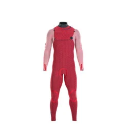 ION Seek Select 4/3 FZ (Front Zip) Mens Wetsuit 2022 -Kitesurfing Shop Seek Select FZ Deep Sea INSIDE Front view 1