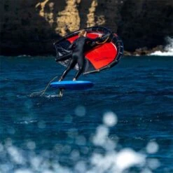 Shinn Escalator Foil Wing -Kitesurfing Shop Shinn Escalator wing on water one